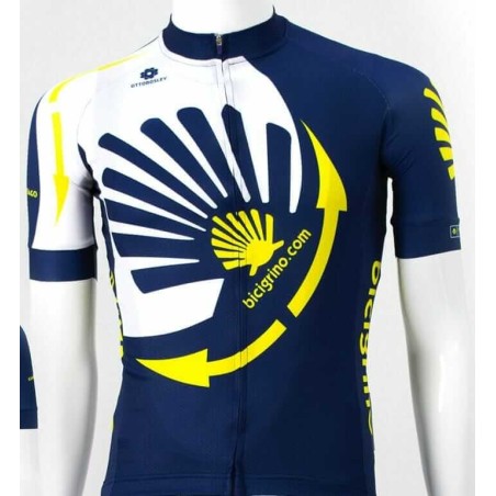 Maillot Bicigrino Flat Blue