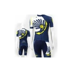 Maillot Bicigrino Flat Blue