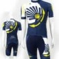 Maillot Bicigrino Flat Blue